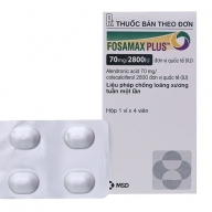 Fosamax Pluss 70mg/2800IU Hộp 4 viên