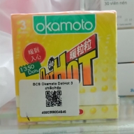Bao cao su Okamoto DotHot 3 chiếc