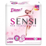 Băng vệ sinh Diana Sensi Siêu mỏng cánh 8 unicharm