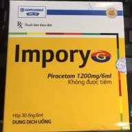 Impory G (piracetam 1200mg/6ml )H*30 ống