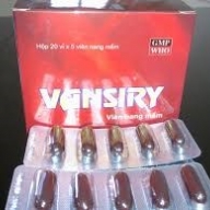 Bổ gan Vansiry - Hộp 20 vỉ x 5 viên
