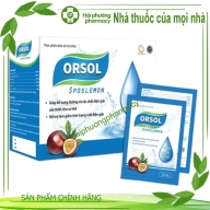 Orsol sposlemon Chanh leo h*25 gói*8g (TDN)