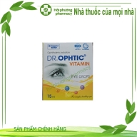 Nhỏ mắt Dr.Ophtic vitamin eye drops lọ*15ml