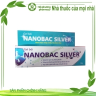 Gel bôi nanobac silver tuýp*10g