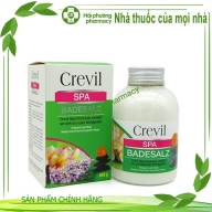 Muối tắm trị mụn,đẹp da Crevil lọ*600g