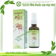 RADSKIN MOS Xịt chống muỗi đốt 50ml