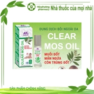Lăn bôi muỗi Clear mos oil ( Anti Mos plus ) ecophar lọ*10 ml