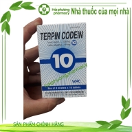 Terpin codein 10 hộp*8 vỉ*10 viên