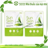 Sunskin đắp mặt trà xanh m* 23 g