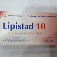 Lipistad 10 stada hộp*30 viên