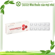 Vigorito 50mg trị đái tháo đường tuýp 2 hộp * 3 vỉ * 10 viên