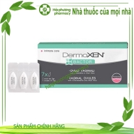 Viên đặt phụ khoa DermoXEN Bactor (màu xanh) ( Chlorhexidine , hyaluronic acid ) h* 7 viên