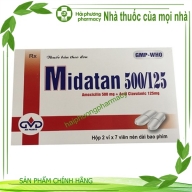 Midatan 500/125 h*14 viên