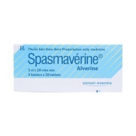 Spasmaverine alverin Hộp 3 vỉ x 20 viên
