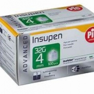 Pic insupen original 32g*4mm đầu kim tiểu đường hộp*100 cái