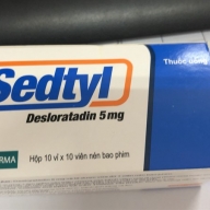 Sedtyl(desloratadine 5mg) H*10 vỉ*10 viên