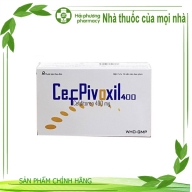cefpivoxil 400mg điều trị nhiễm khuẩn hộp* 3 vỉ * 10 viên