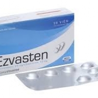 Ezvasten 10/20mg (Atorvastatin 20mg, Ezetimibe 10mg) Hộp 4 vỉ * 7 viên
