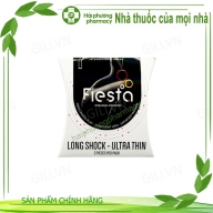 Bao cao su Fiesta long shock- ultra thin hộp*3 chiếc