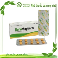 Berinthepharm thuốc điều trị tiêu chảy, đầy bụng, đau bụng hộp * 2 vỉ * 10 viên