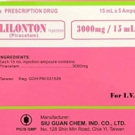 Lilonton 3000mg/15ml H* 5 ống x15ml- Đài Loan