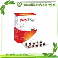 Fero-Vital (sắt III Hydroxide) hộp *30 viên