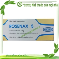 Rosenax 5 ( natri risedronat 5mg) hộp 2 vỉ*14 viên