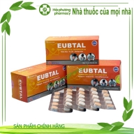 EUBTAL ( Paracetamol 325 + Ibuprofen 200mg) Hộp*10 vỉ*10 viên