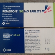 Remeron 30mg Hộp 10 viên