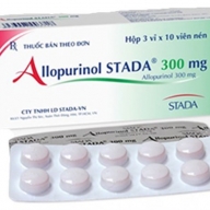 Allopurinol stada 300mg Hộp 30 viên