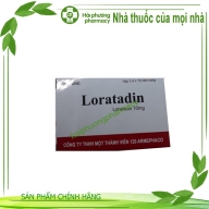 Loratadin ( Loratadin 10 mg) hộp*3 vỉ*10 viên