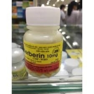 Berberin 10mg bao đường dược phẩm Hà Nội L*100 viên