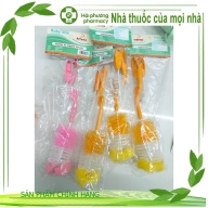 Cọ bình sữa Attoon đầu mút 2 chi tiết (Xoay 360) túi * 1 cái