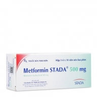 Metformin stada 500mg Hộp 30 viên