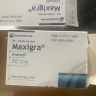 Maxigra ( Sildenafil 50 mg ) hộp*1 vỉ*1 viên