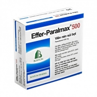 Effer Paralmax 500mg Hộp*5 vỉ x4 viên