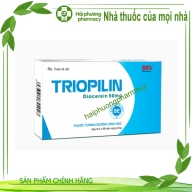 Thuốc Triopilin (Diacerein 50mg) hộp 3 vỉ x 10 viên