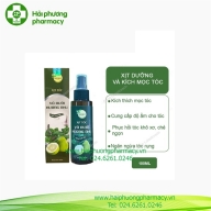 Xịt tóc vỏ bưởi hương nhu greenbon Lọ 100ml ( mới )