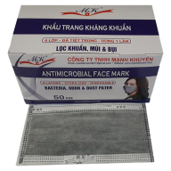 Khẩu trang Mạnh Khuyên xám H*50cái
