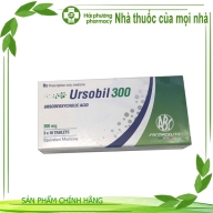 Ursobil 300 ( ursodeoxycholic acid ) hộp*3 vỉ*10 viên