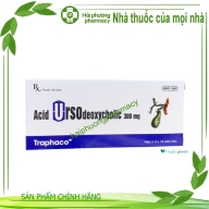 Acid Ursodeoxycholic 300mg Traphaco hộp *3 vỉ*10 viên