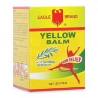 Dầu cù là vàng con ó Eagle Brand Yellow Balm (20g)