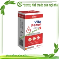 Sắt sinh học Vita Feron hộp*30 viên (TDN)