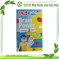 Kẹo dẻo PNKIDS BRAIN POWER bổ sung DHA và EPA bổ não lọ*30 viên