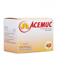 Acemuc 100mg kids Hộp 30 gói