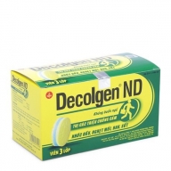 Decolgen ND xanh (25 vỉ x 4 viên/hộp)