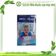 Miếng dán hạ sốt ANTI - FEVER hộp 3 túi * 2 miếng