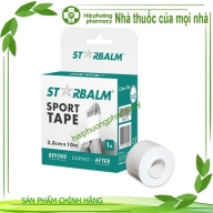 Băng vài thể thao Starbalm sport tape 3.8cm*10m hộp*1 cuộn