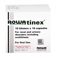 Rowatinex Hộp 10 vỉ x 10 viên