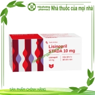 Lisinopril stada 10mg h* 10vỉ* 10 viên